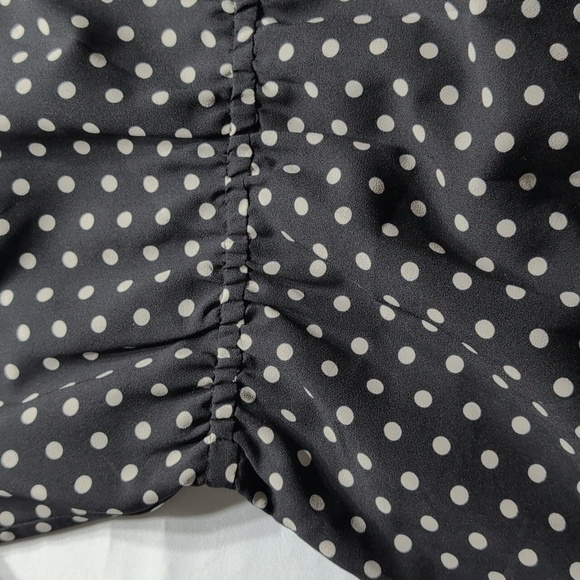 J Crew black Polka Dot dress size 0 - Picture 5 of 7
